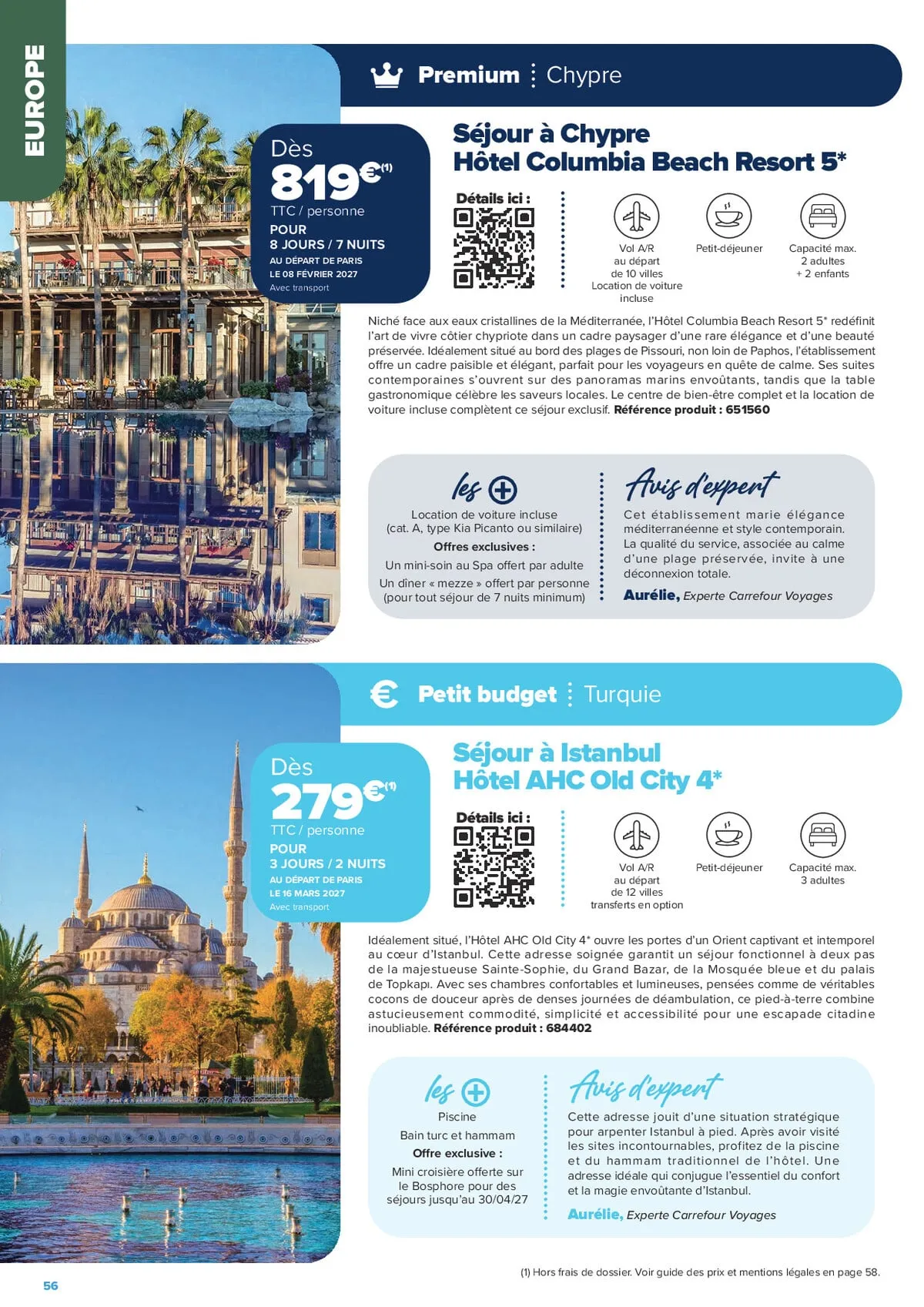 Catalogue Carrefour · Séjours & Circuits - Les Créations Carrefour Voyages — page 56