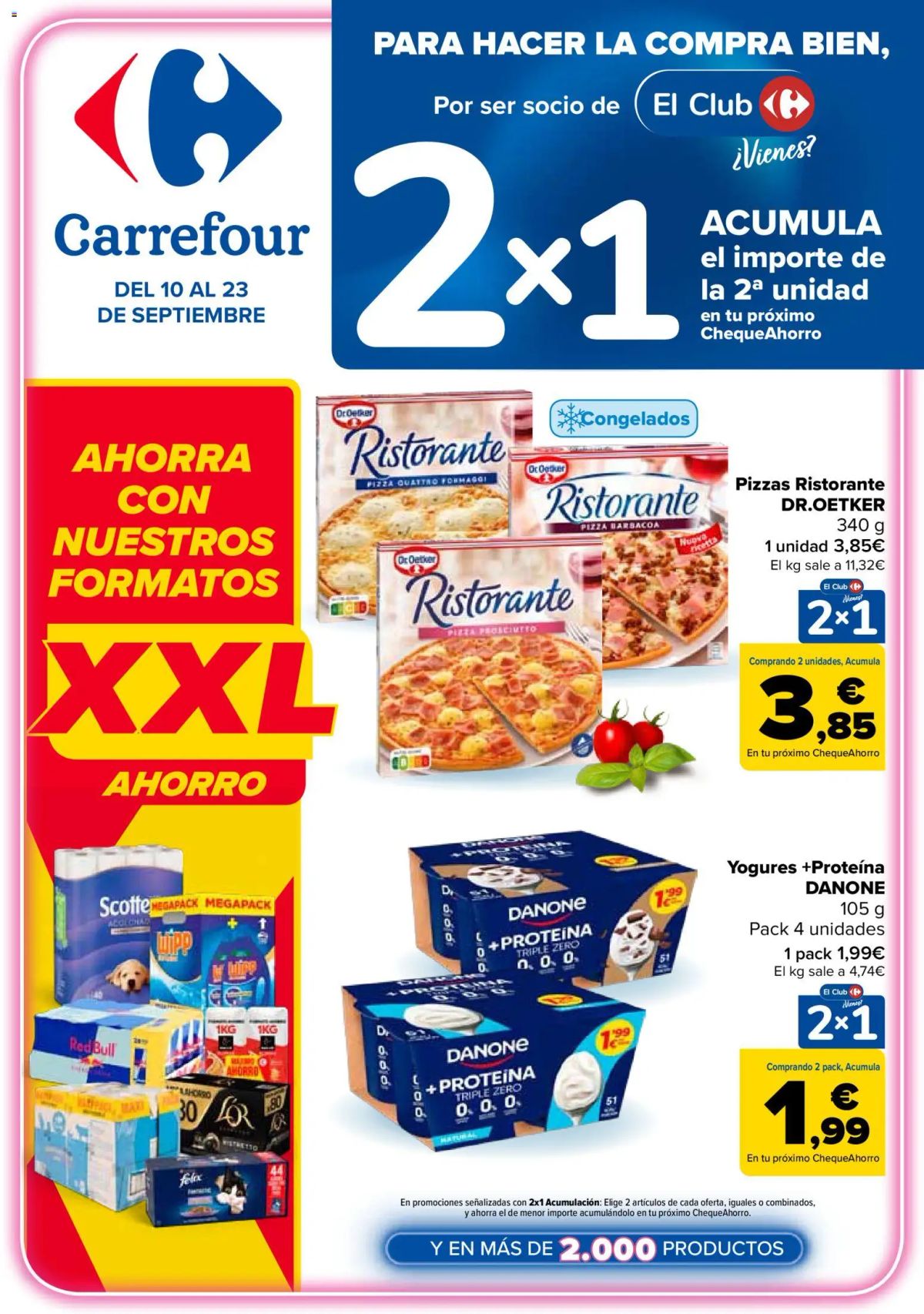 Folleto Carrefour · 2x1 — Página 1