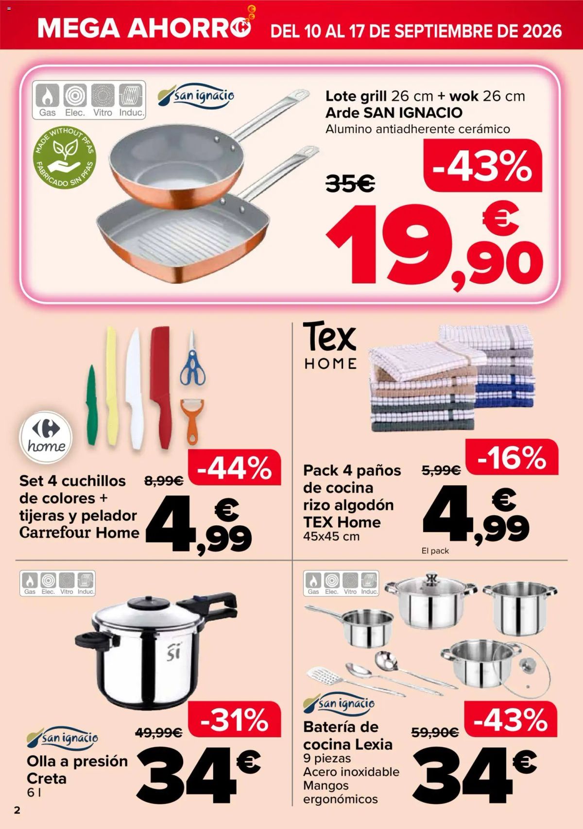 Folleto Carrefour · MEGA AHORRO — Página 2