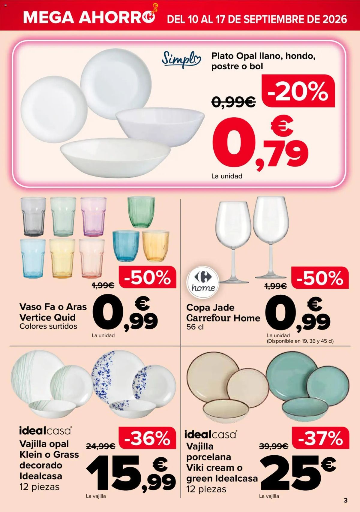 Folleto Carrefour · MEGA AHORRO — Página 3