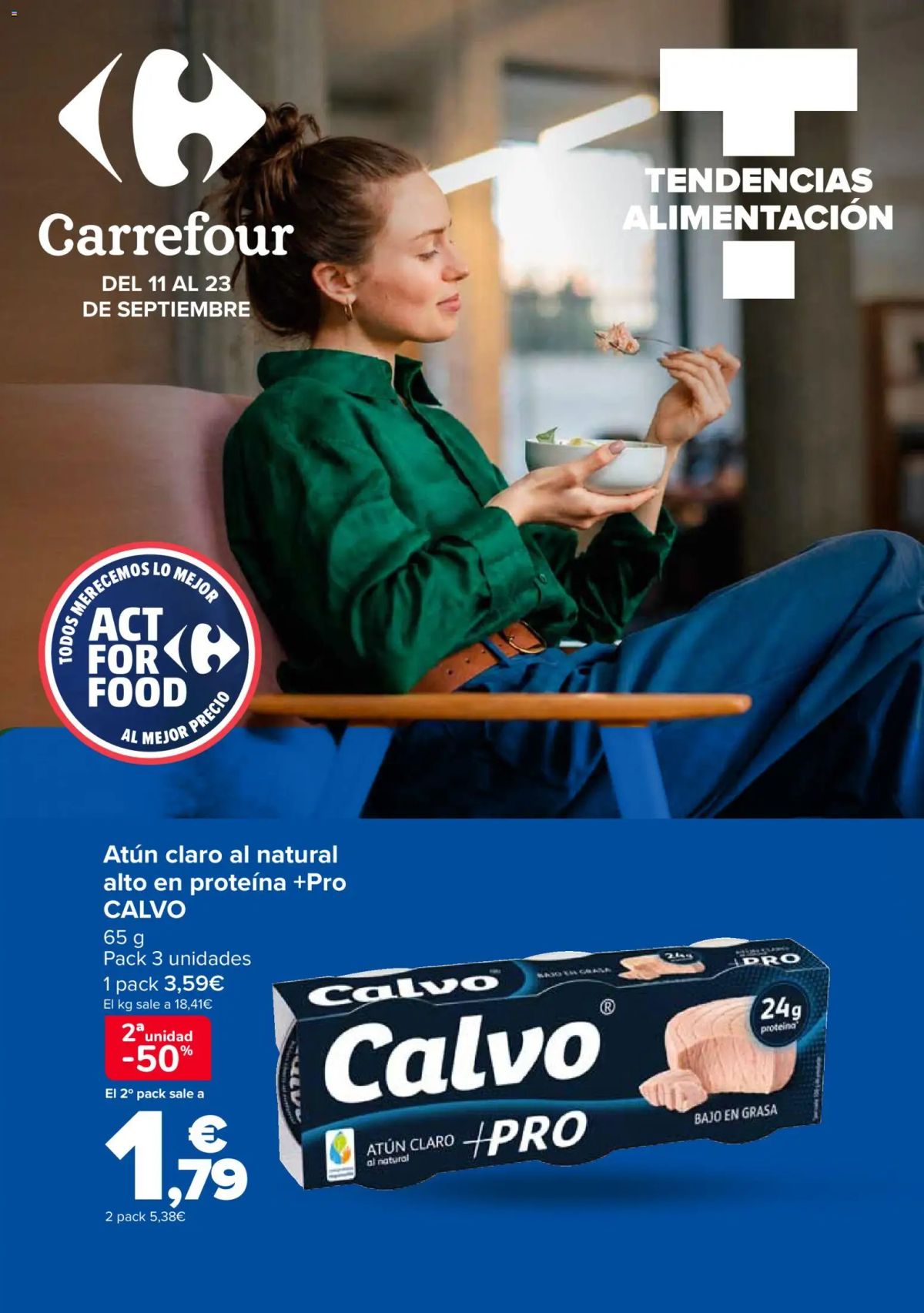 Folleto Carrefour · TENDENCIAS — Página 1