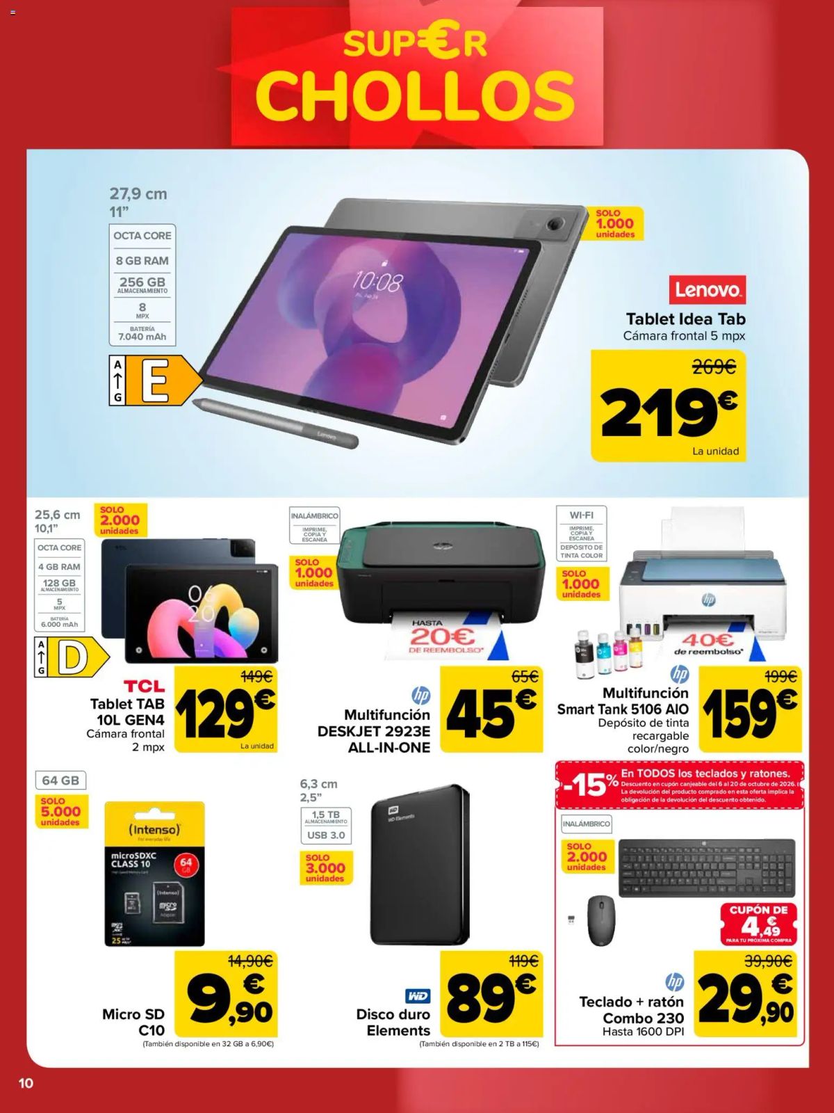Folleto Carrefour · SUPER CHOLLOS — Página 10