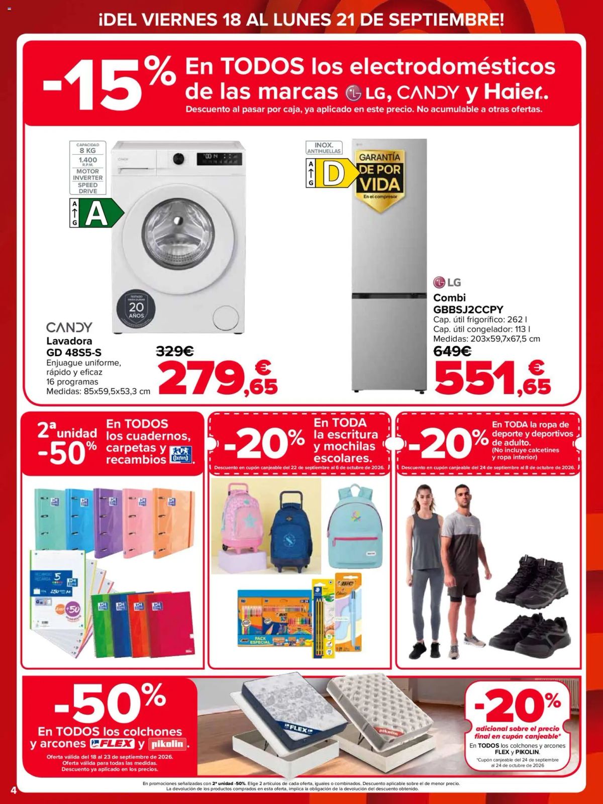 Folleto Carrefour · 2026.09 HOJA FS SEPTIEMBRE 18-21/9 — Página 4