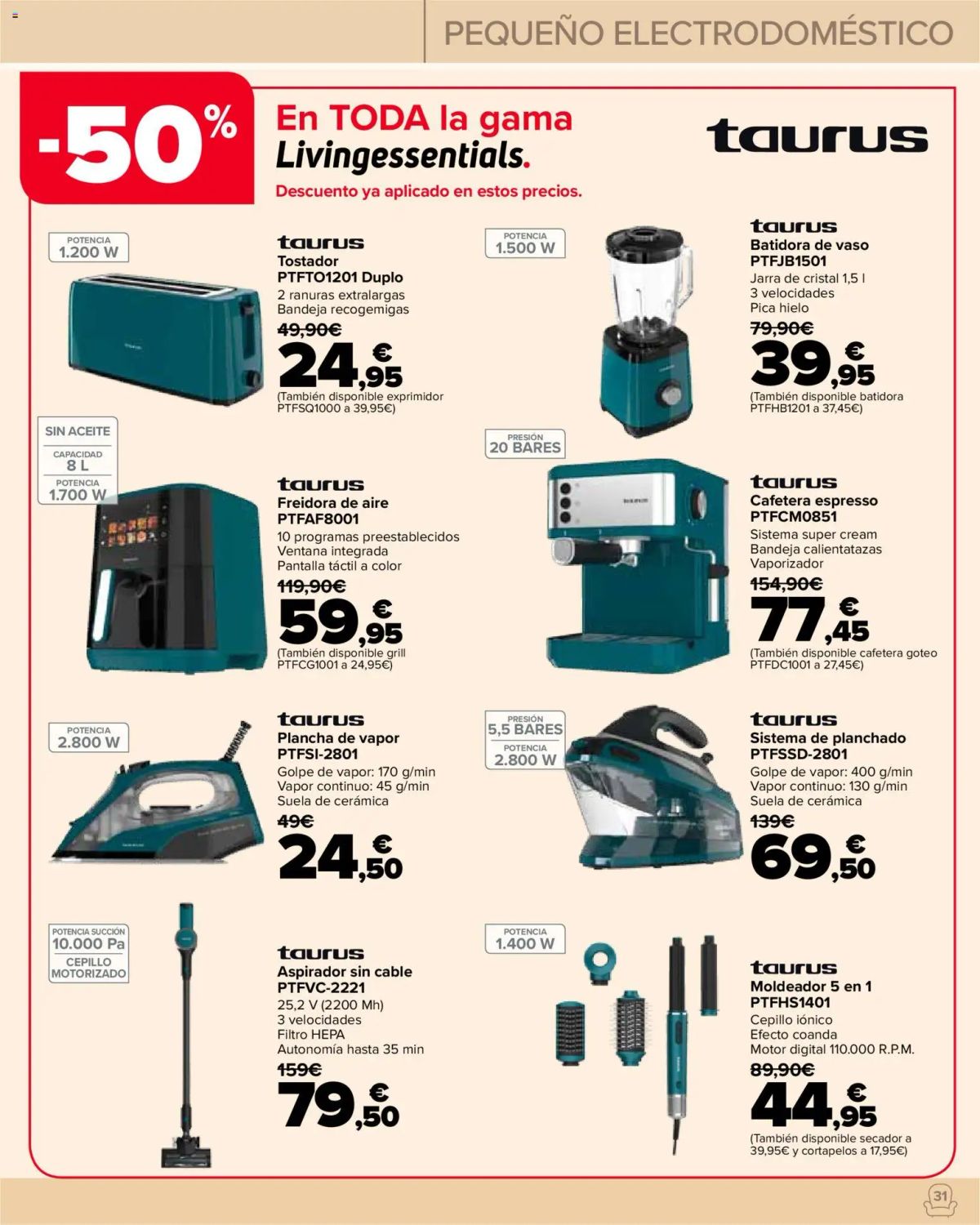 Folleto Carrefour · HOGAR — Página 31