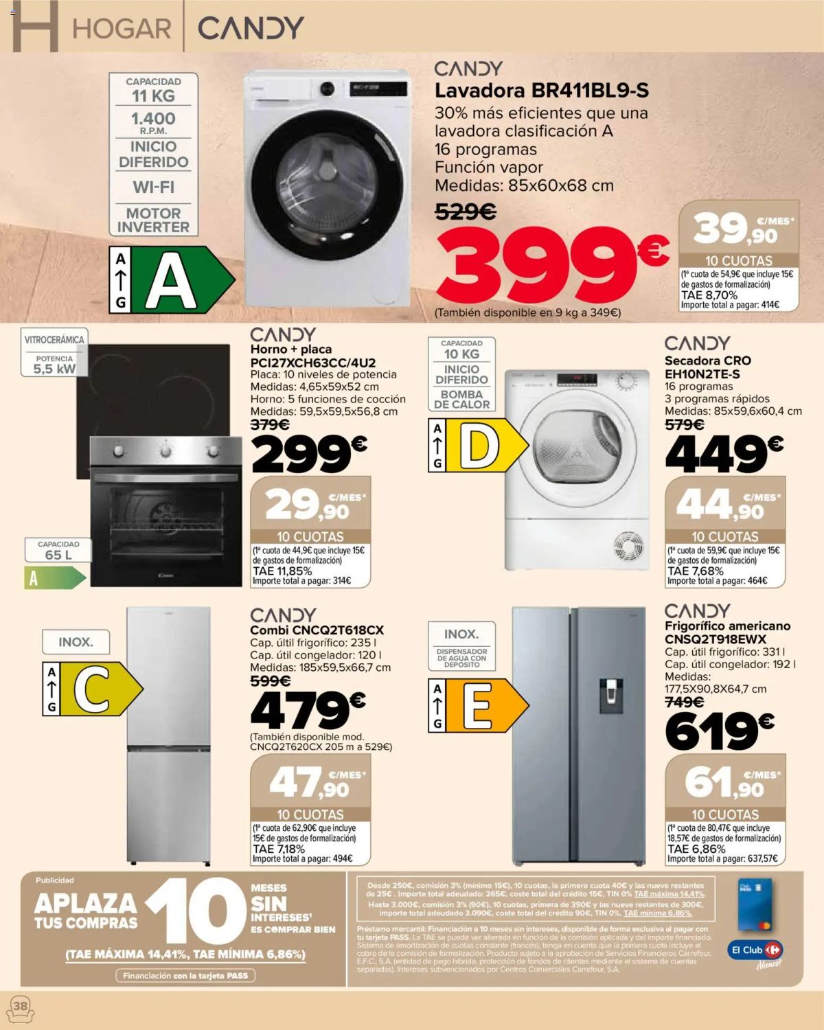 Folleto Carrefour · HOGAR — Página 38