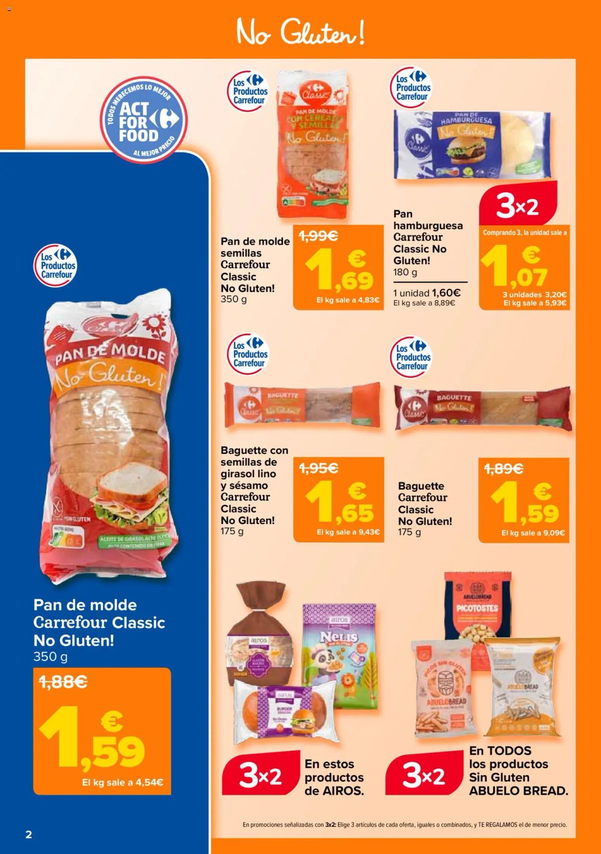Folleto Carrefour · SIN GLUTEN — Página 2