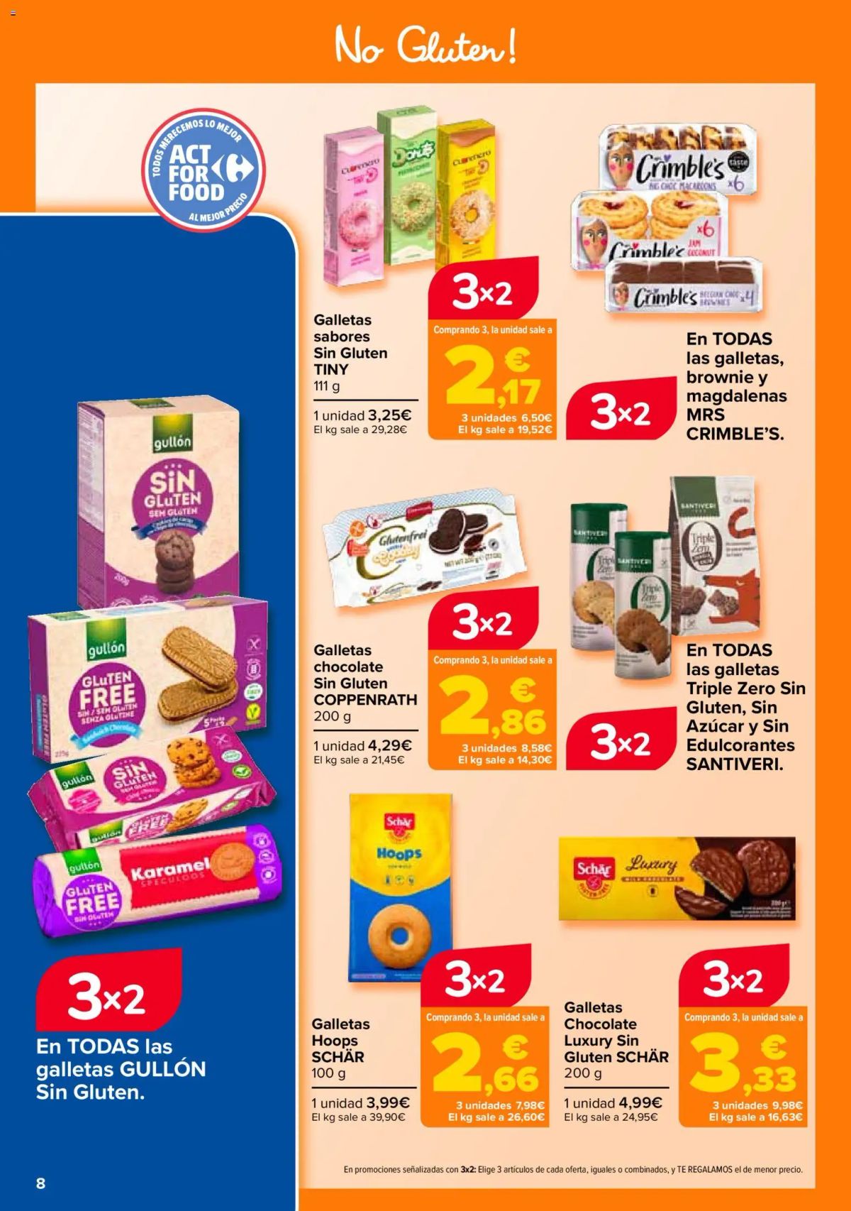 Folleto Carrefour · SIN GLUTEN — Página 8