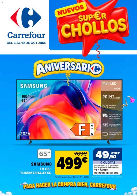 Portada Folleto Carrefour · NUEVOS CHOLLOS
