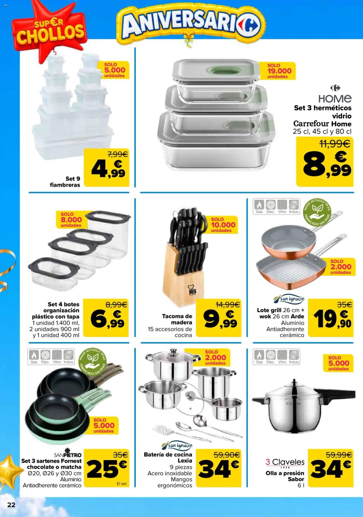Folleto Carrefour · NUEVOS CHOLLOS — Página 22