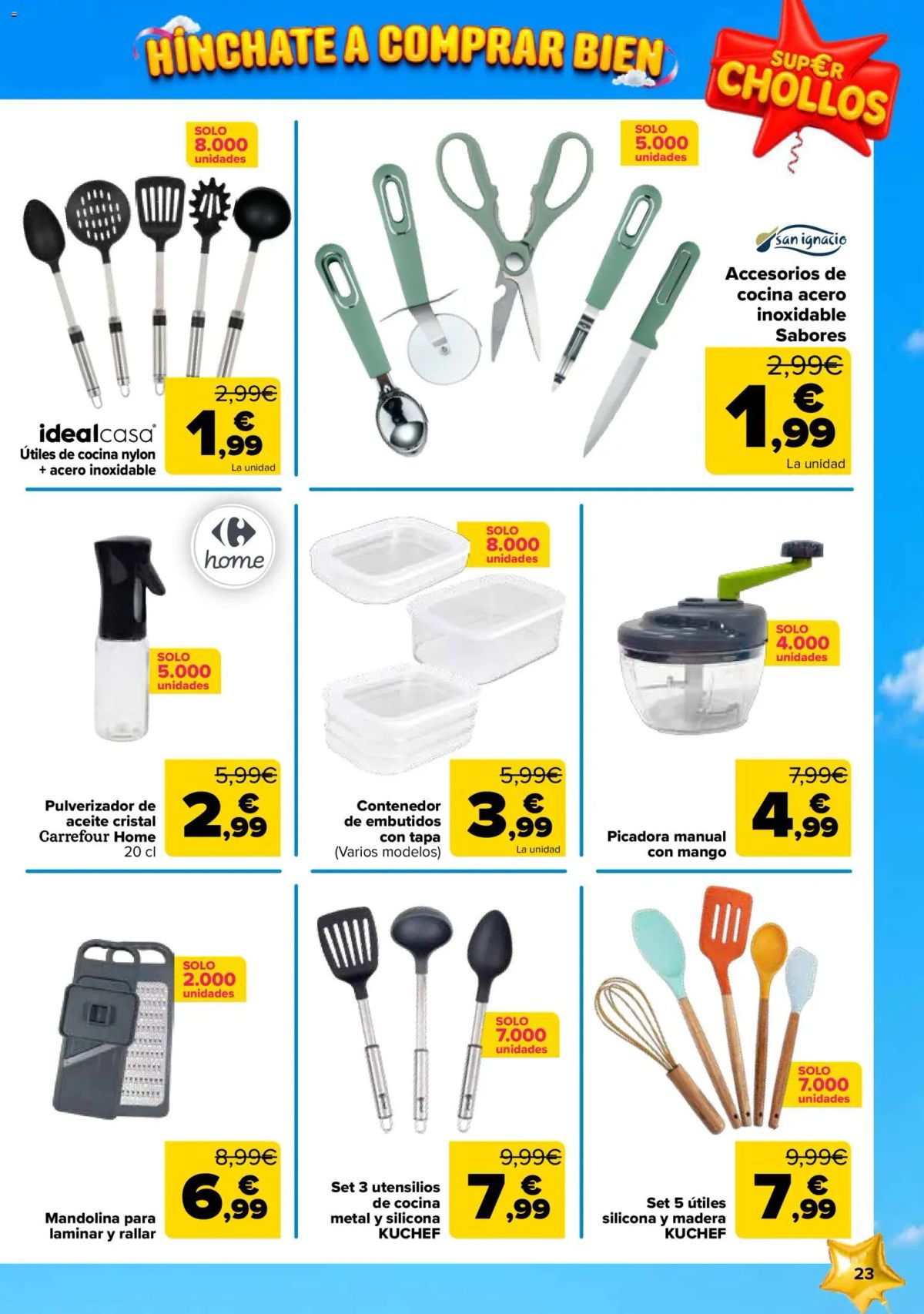 Folleto Carrefour · NUEVOS CHOLLOS — Página 23