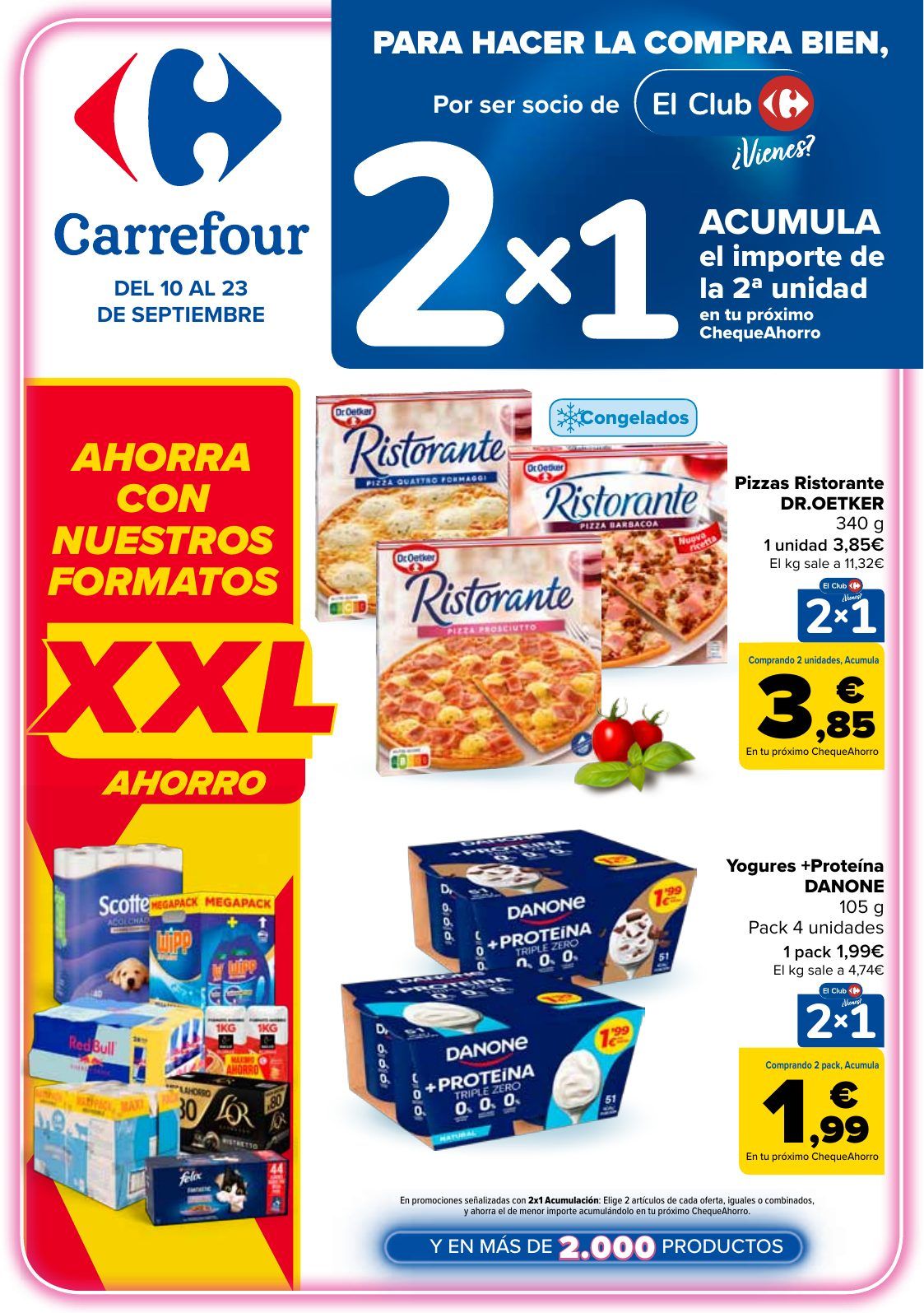 Folleto Carrefour · 2x1 — Página 1