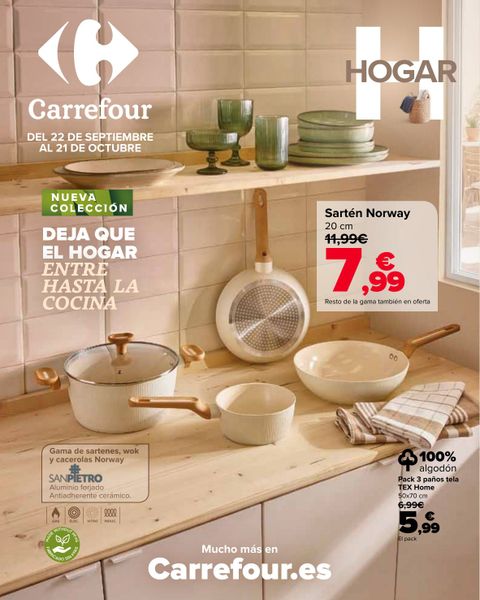 Portada Folleto Carrefour · HOGAR