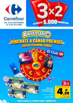 Portada del Folleto Carrefour · ¡ANIVERSARIO!