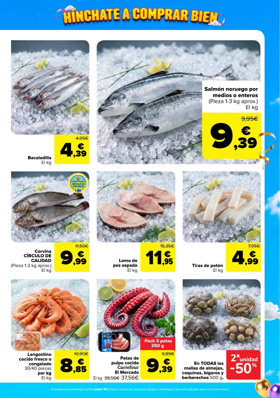 Folleto Carrefour · 50% QUE VUELVE — Página 7