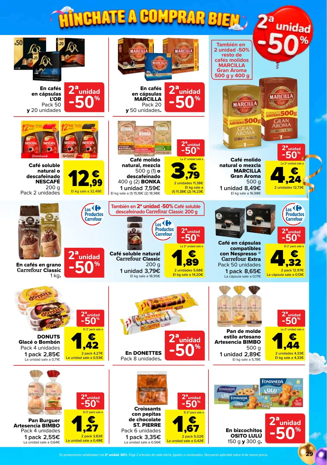 Folleto Carrefour · 50% QUE VUELVE — Página 33