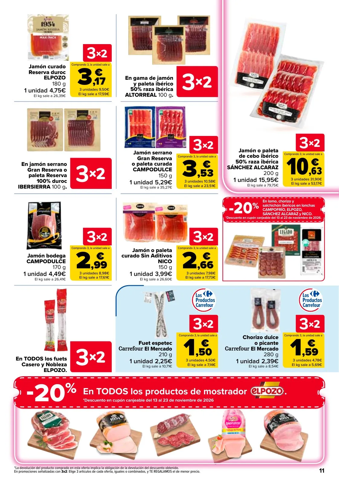 Folleto Carrefour · 3x2 — Página 11