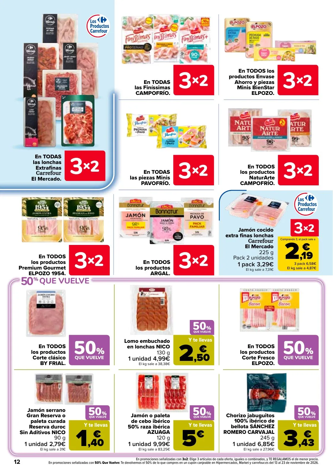 Folleto Carrefour · 3x2 — Página 12