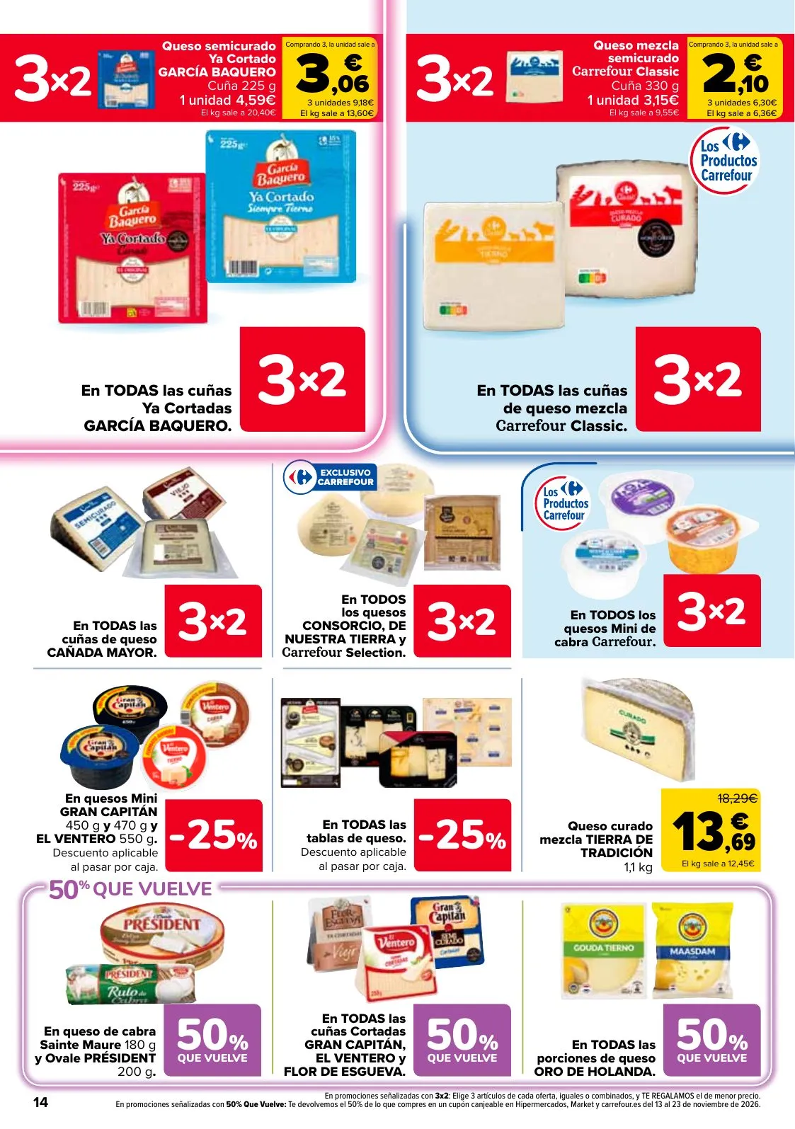 Folleto Carrefour · 3x2 — Página 14