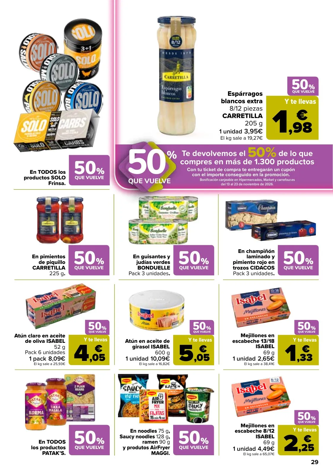 Folleto Carrefour · 3x2 — Página 33