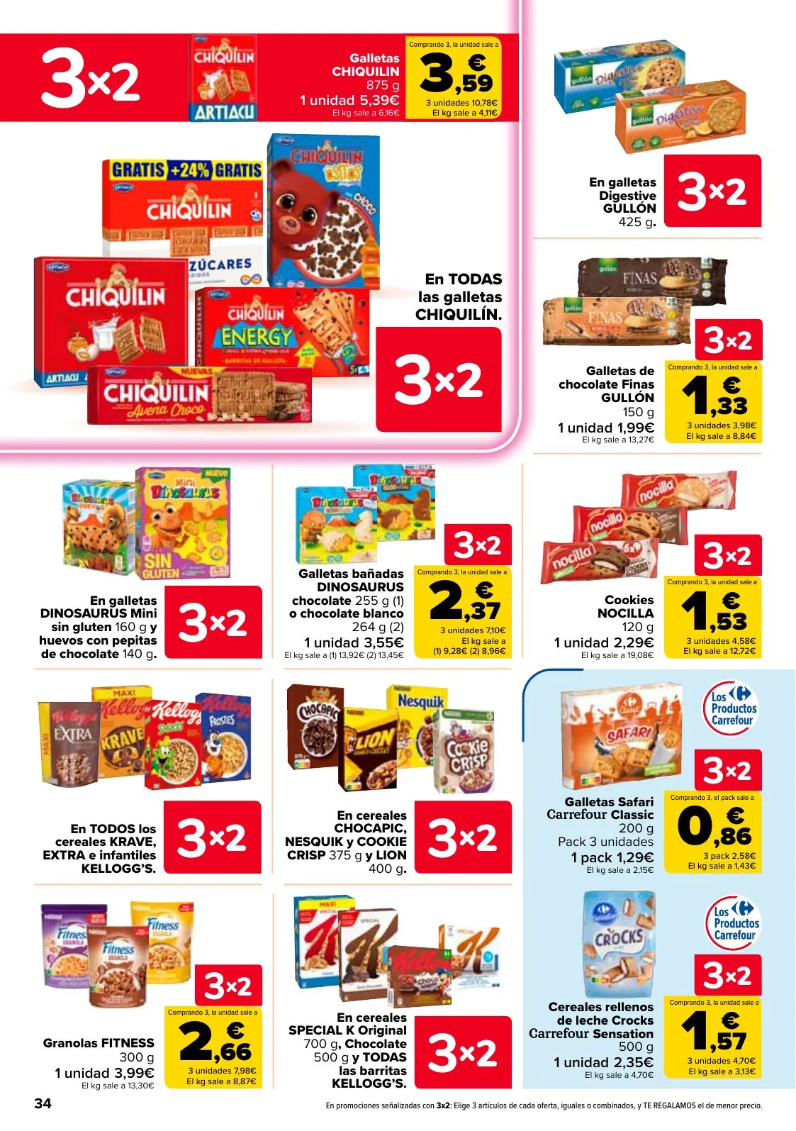 Folleto Carrefour · 3x2 — Página 38