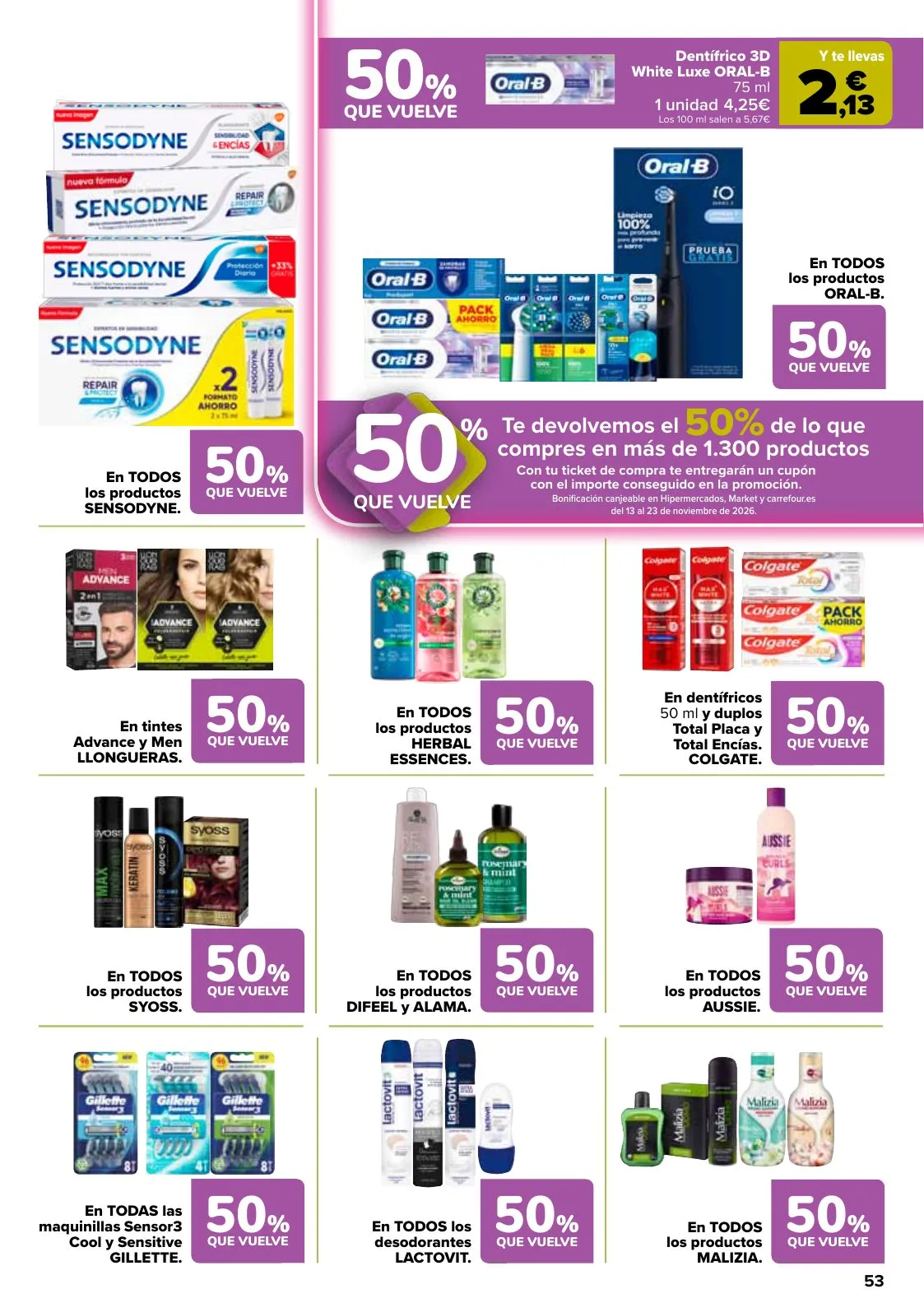 Folleto Carrefour · 3x2 — Página 61