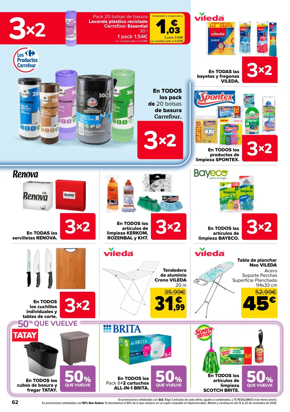 Folleto Carrefour · 3x2 — Página 70