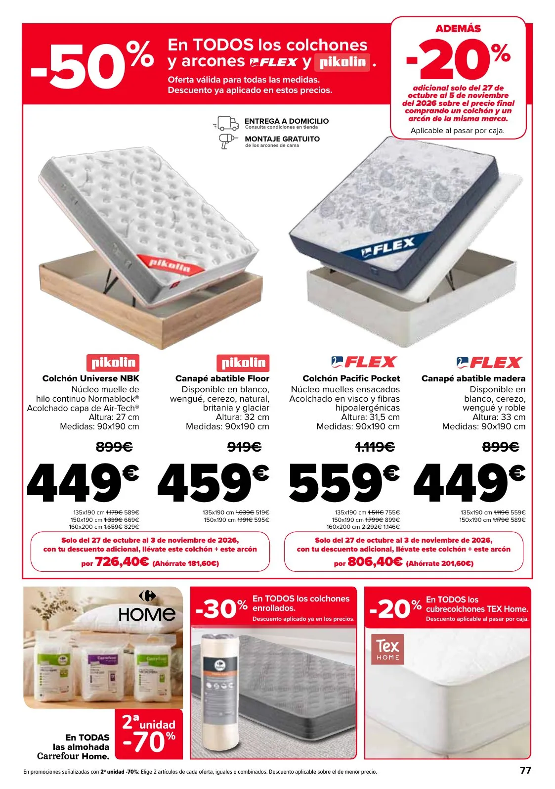 Folleto Carrefour · 3x2 — Página 77