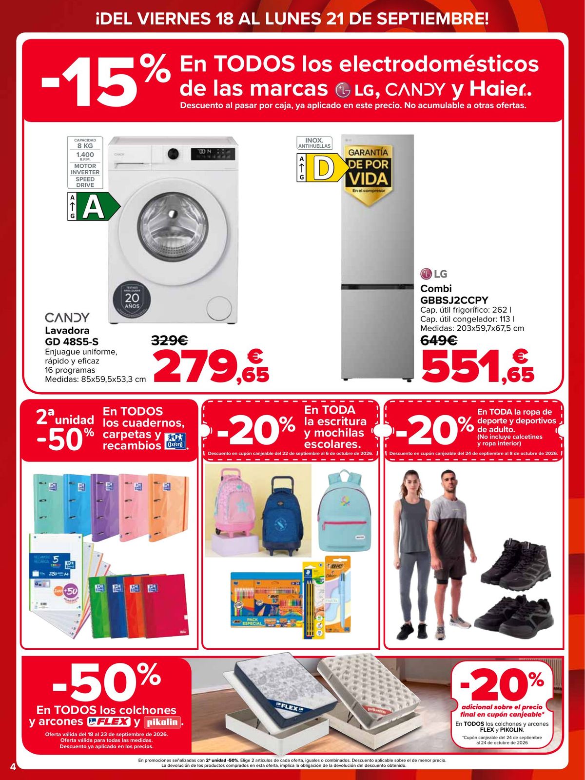 Folleto Carrefour · PRECIO IMBATIBLE — Página 4