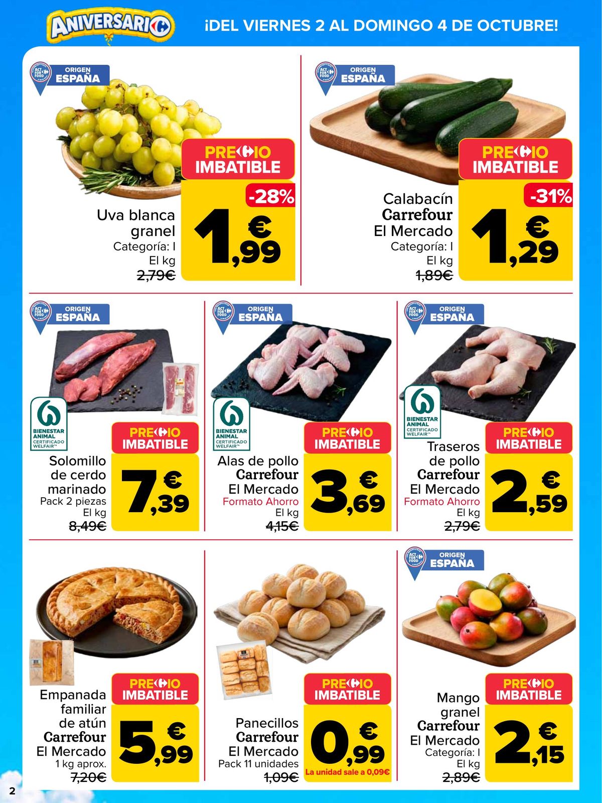 Folleto Carrefour · PRECIO IMBATIBLE — Página 2