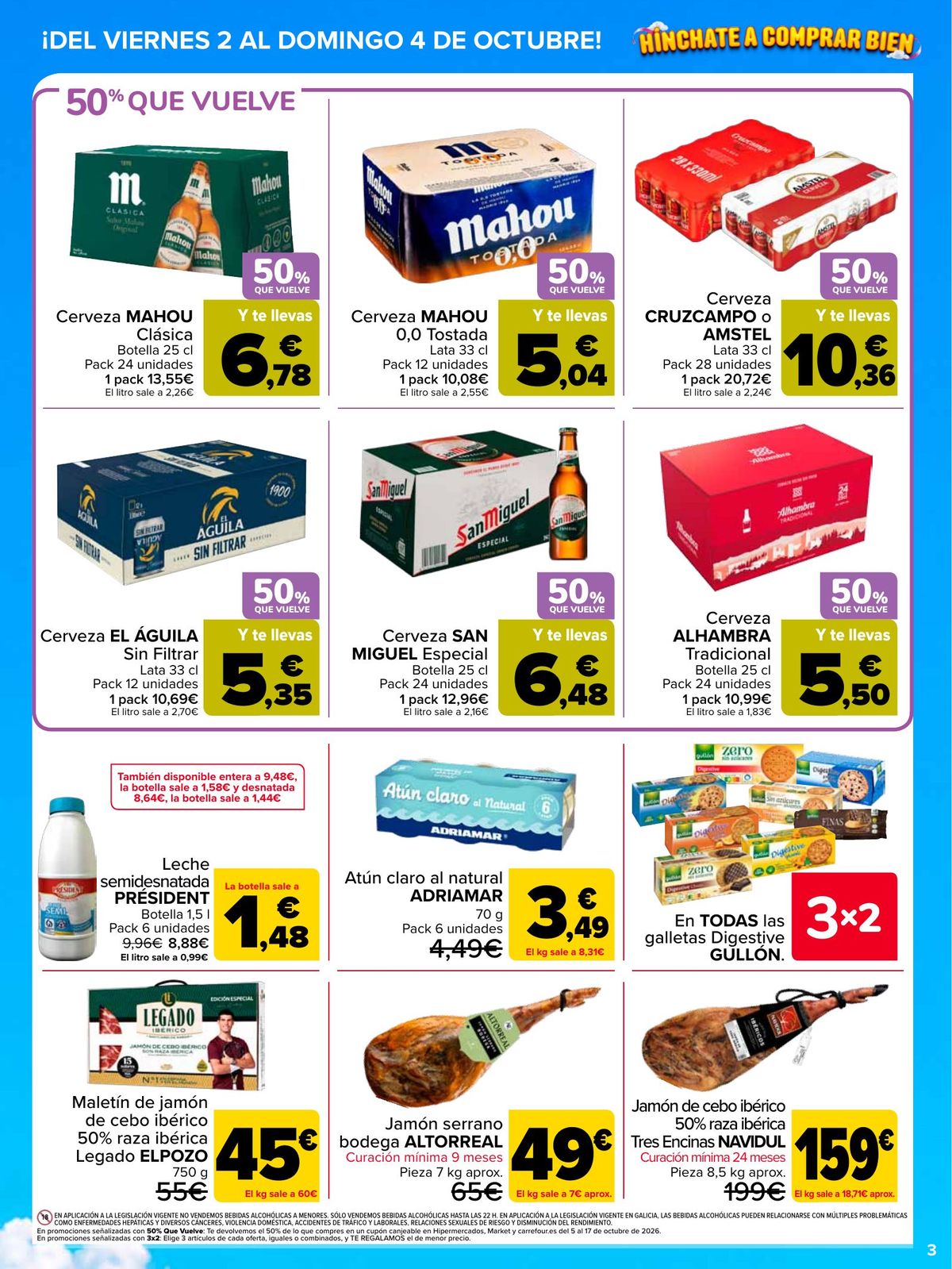 Folleto Carrefour · PRECIO IMBATIBLE — Página 3