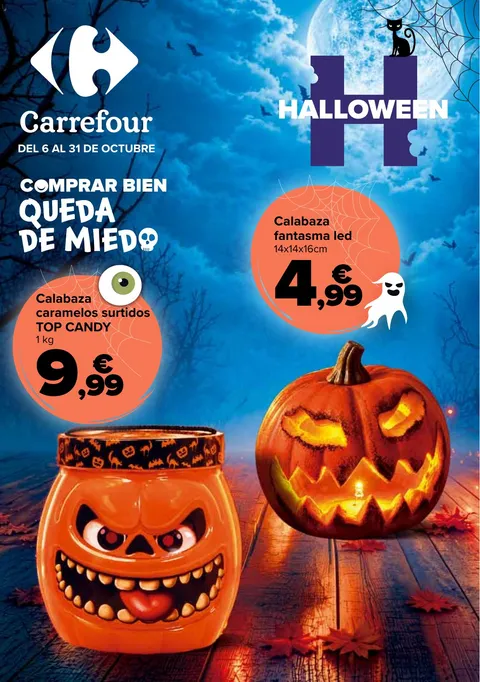 Portada Folleto Carrefour · HALLOWEEN