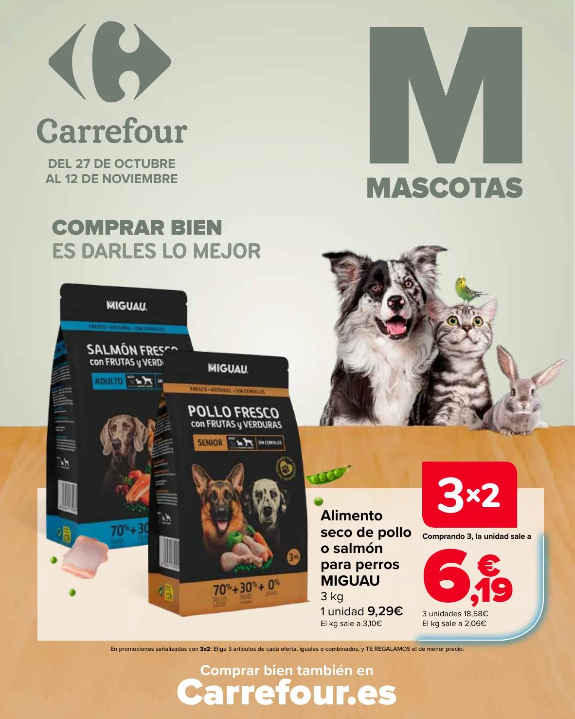 Folleto Carrefour · MASCOTAS — Página 1