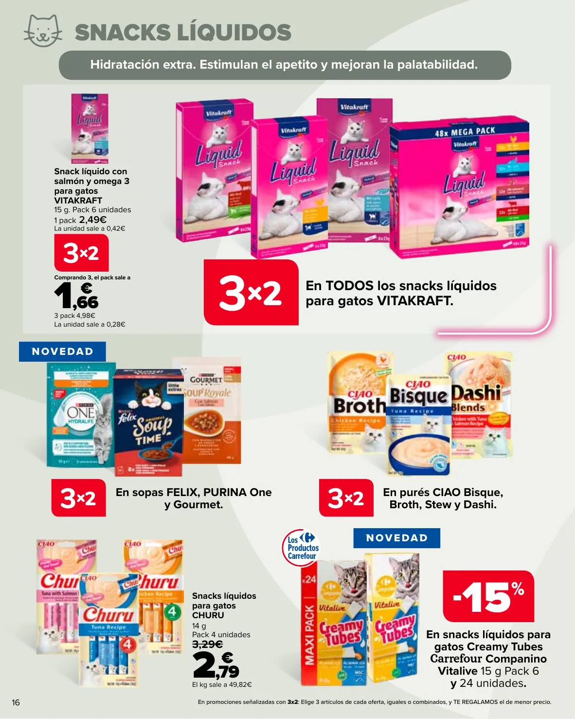 Folleto Carrefour · MASCOTAS — Página 16