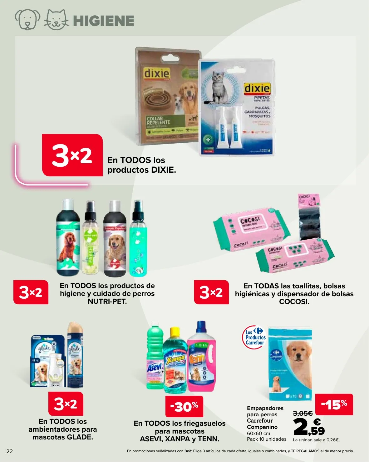 Folleto Carrefour · MASCOTAS — Página 22