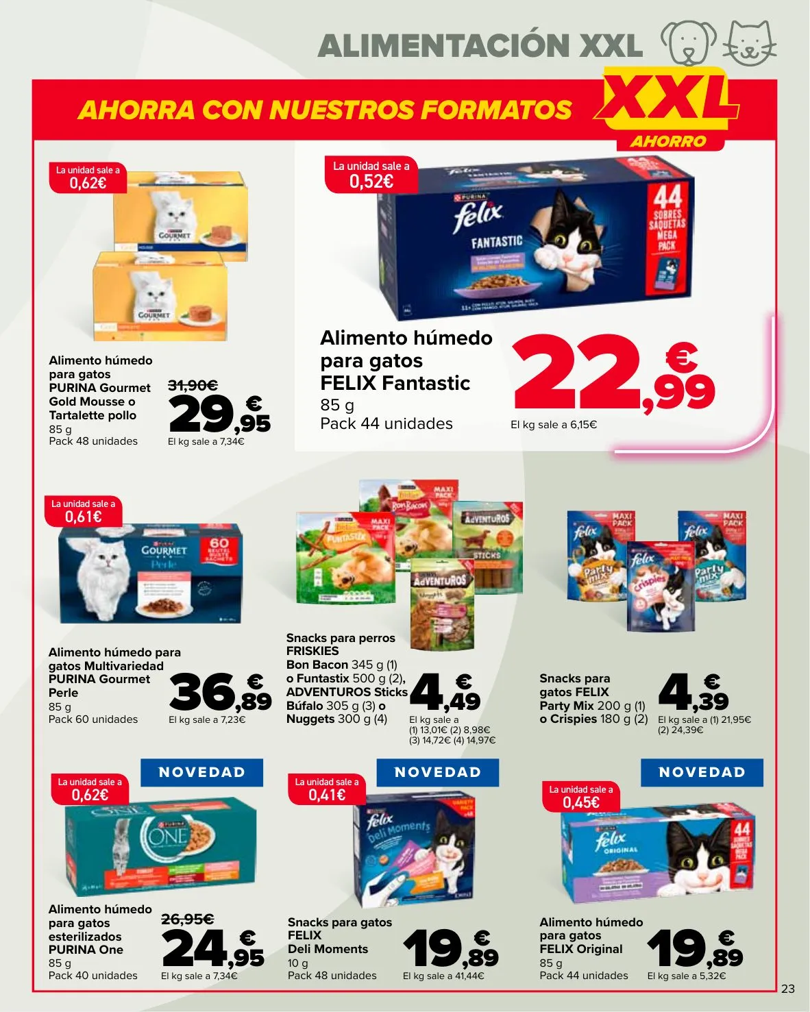 Folleto Carrefour · MASCOTAS — Página 23