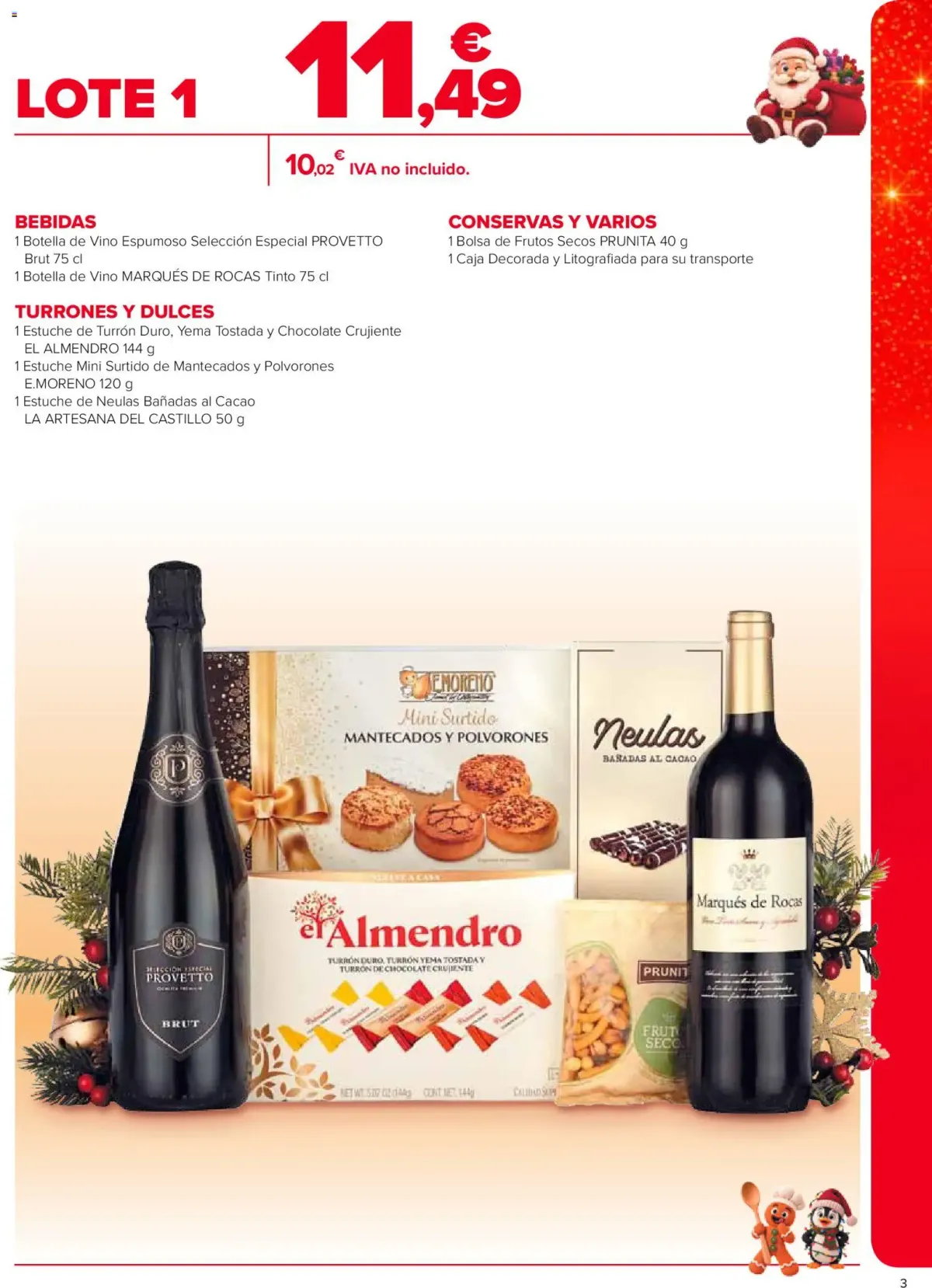 Folleto Carrefour · CESTAS DE NAVIDAD — Página 3