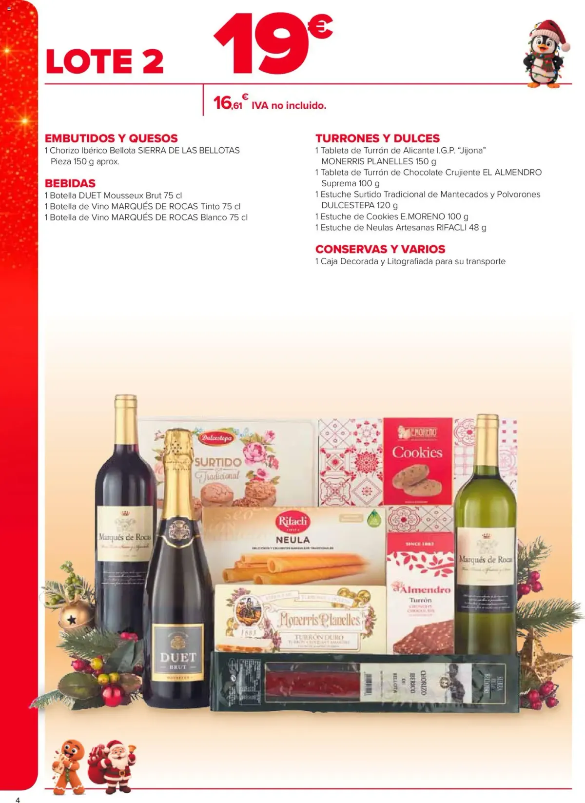 Folleto Carrefour · CESTAS DE NAVIDAD — Página 4