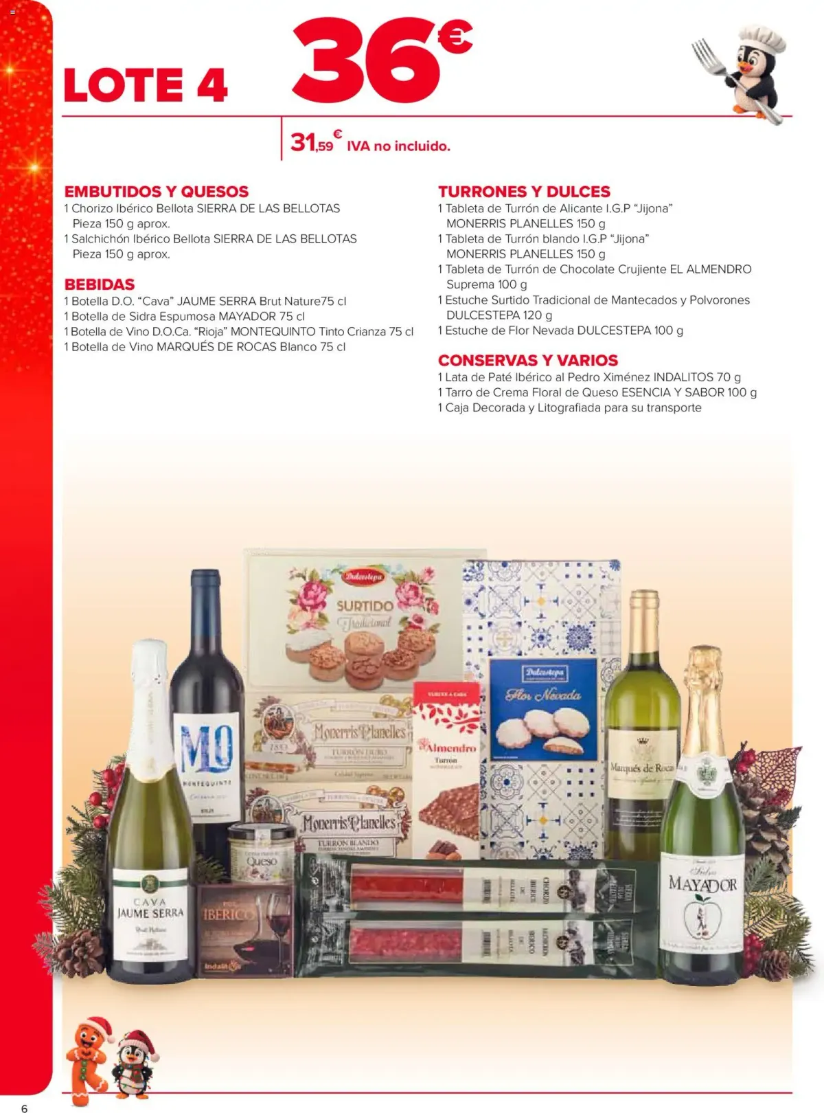 Folleto Carrefour · CESTAS DE NAVIDAD — Página 6