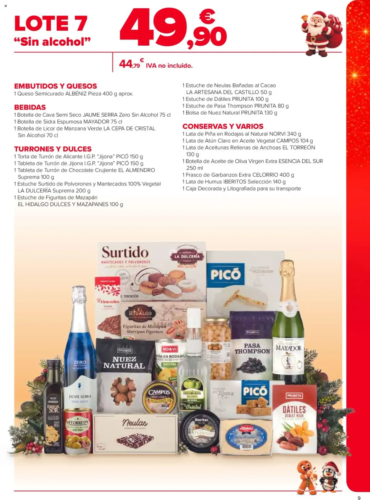 Folleto Carrefour · CESTAS DE NAVIDAD — Página 9