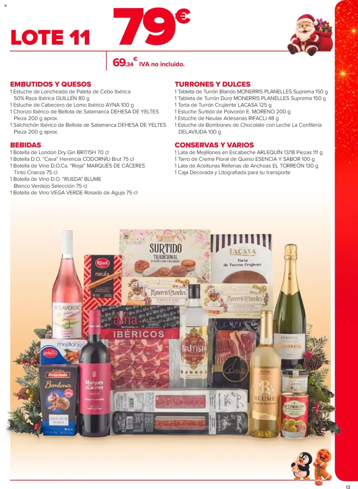 Folleto Carrefour · CESTAS DE NAVIDAD — Página 13