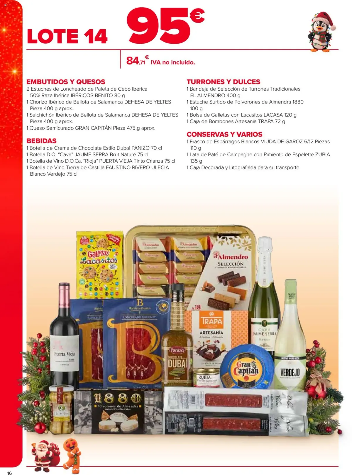 Folleto Carrefour · CESTAS DE NAVIDAD — Página 16