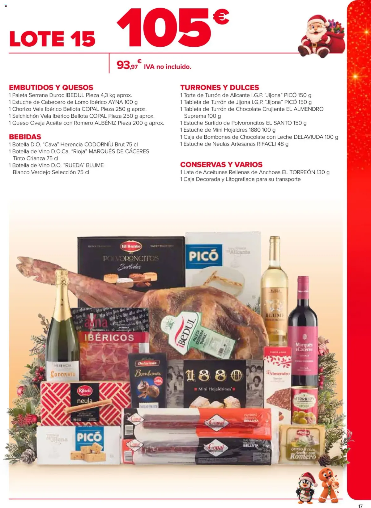 Folleto Carrefour · CESTAS DE NAVIDAD — Página 17
