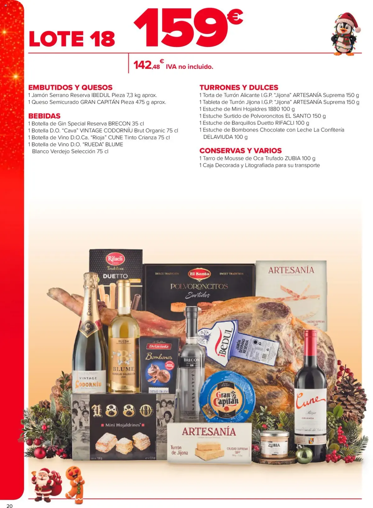 Folleto Carrefour · CESTAS DE NAVIDAD — Página 20