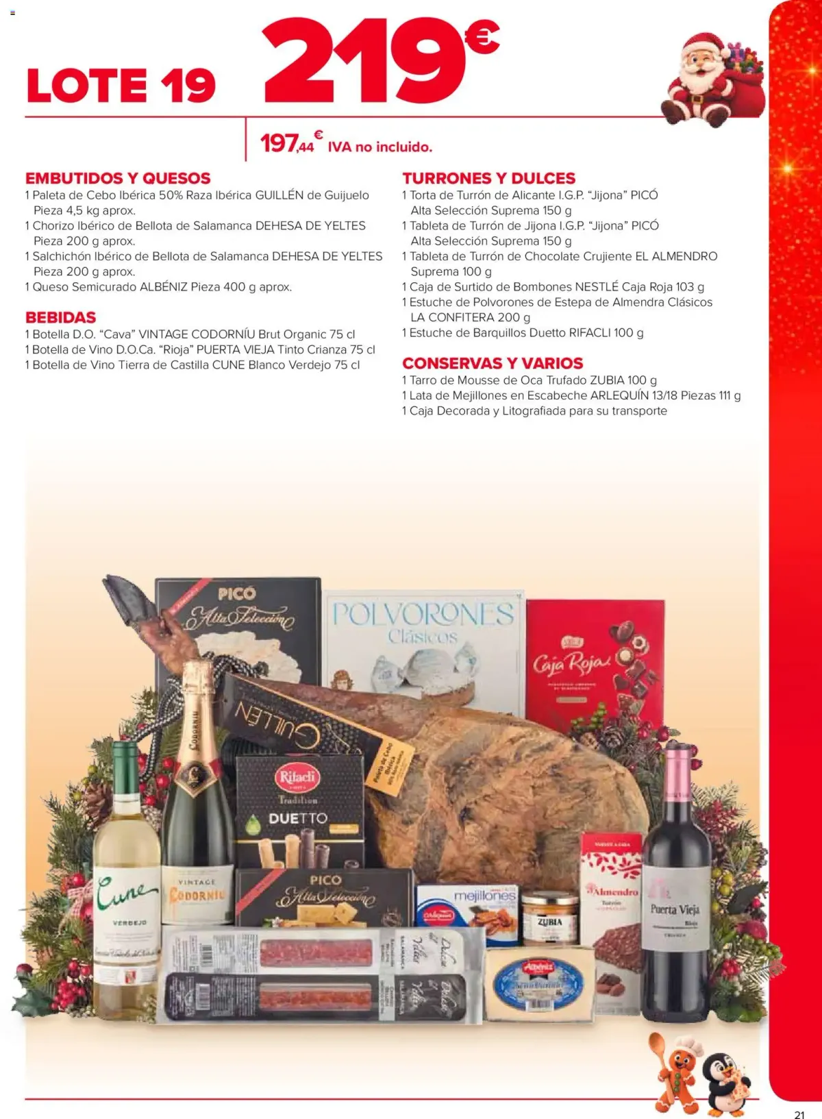 Folleto Carrefour · CESTAS DE NAVIDAD — Página 21
