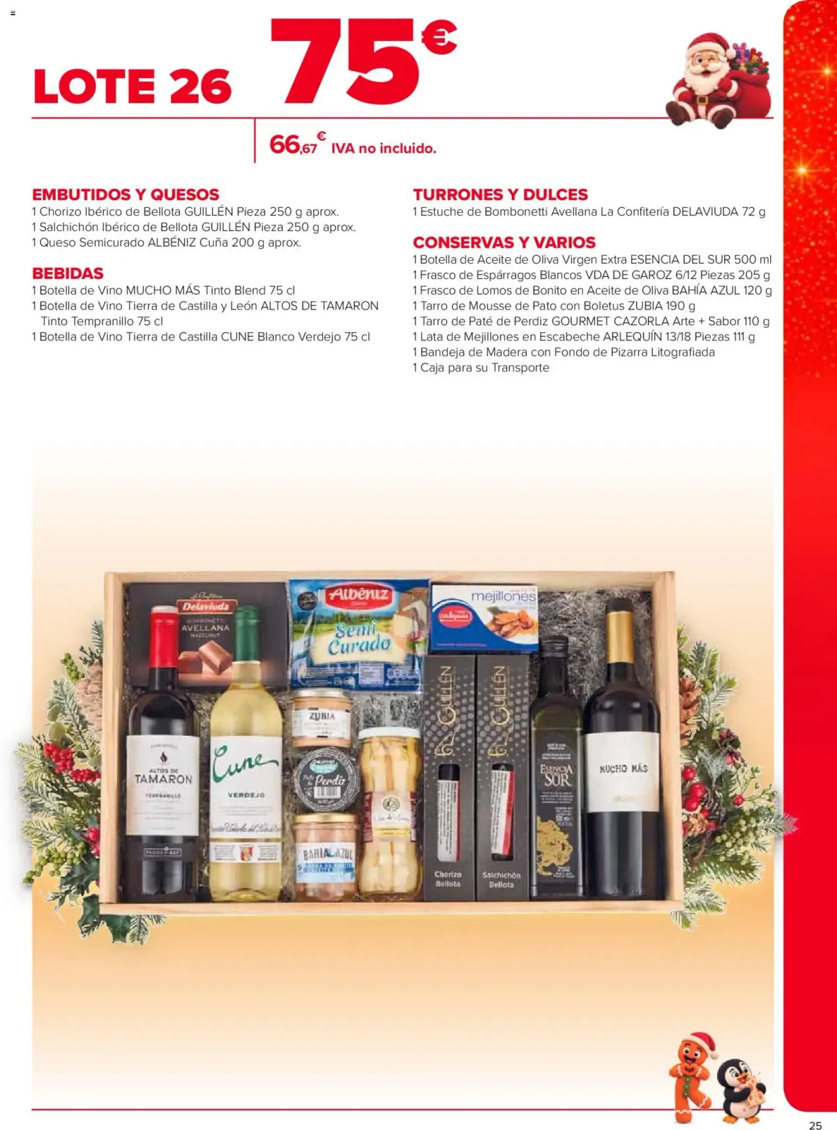 Folleto Carrefour · CESTAS DE NAVIDAD — Página 25