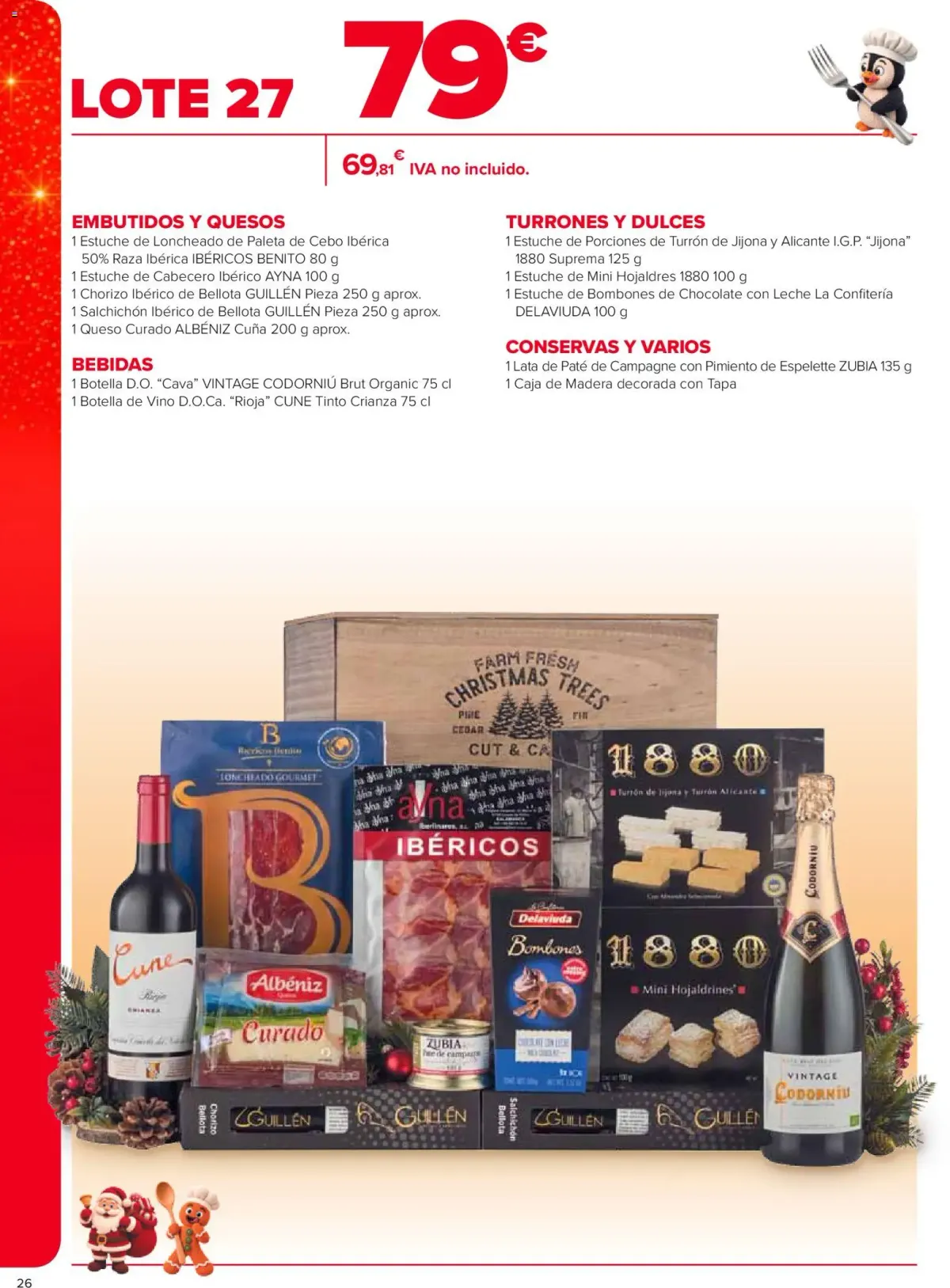Folleto Carrefour · CESTAS DE NAVIDAD — Página 26