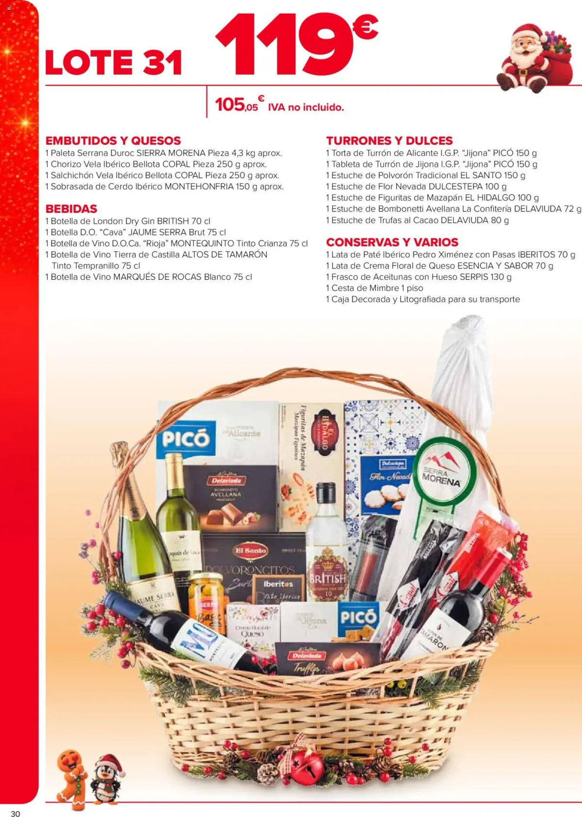 Folleto Carrefour · CESTAS DE NAVIDAD — Página 30