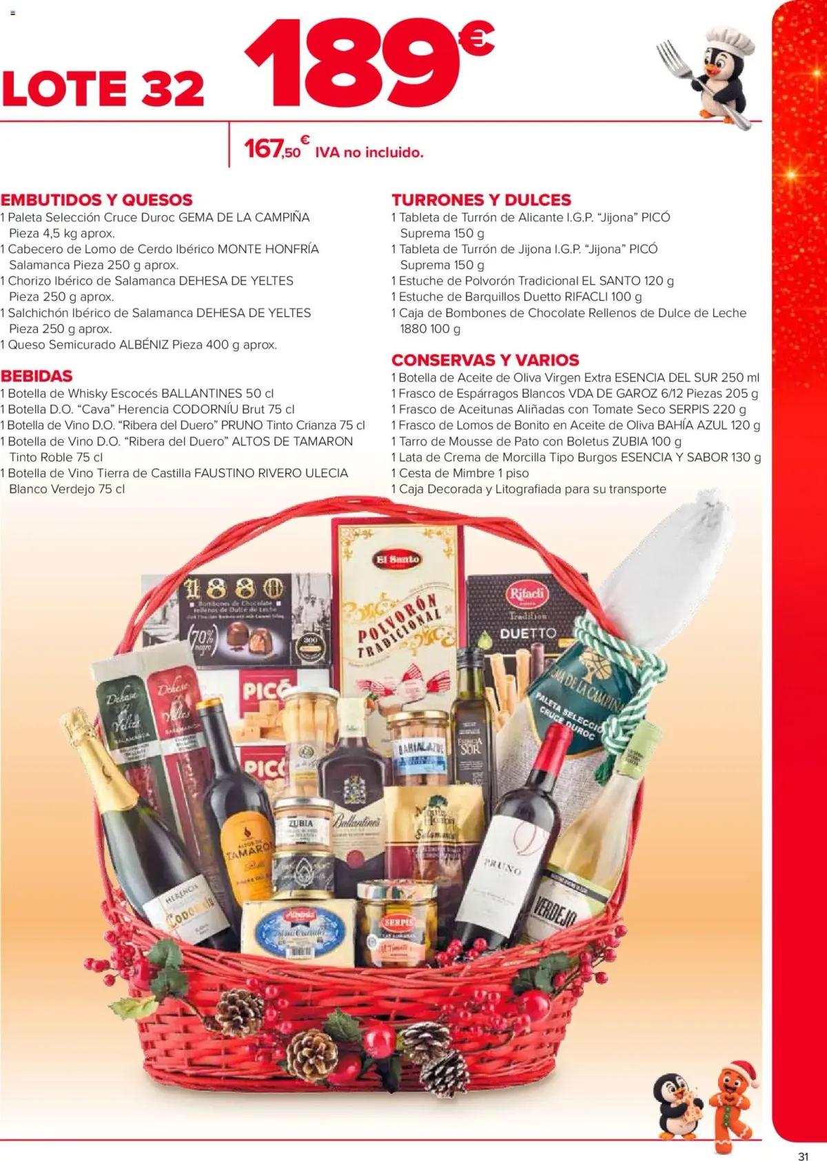 Folleto Carrefour · CESTAS DE NAVIDAD — Página 31