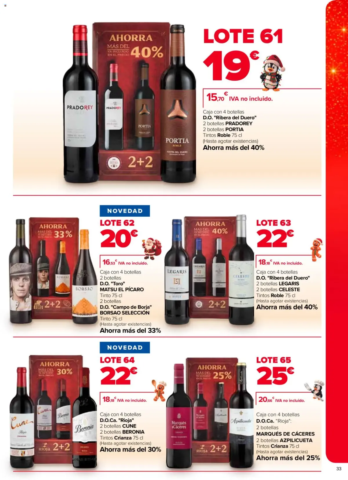 Folleto Carrefour · CESTAS DE NAVIDAD — Página 33