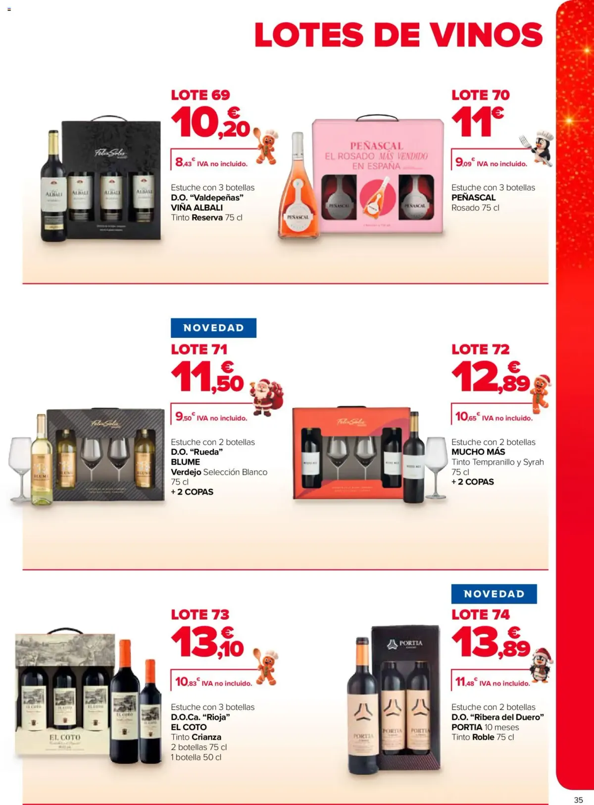Folleto Carrefour · CESTAS DE NAVIDAD — Página 35